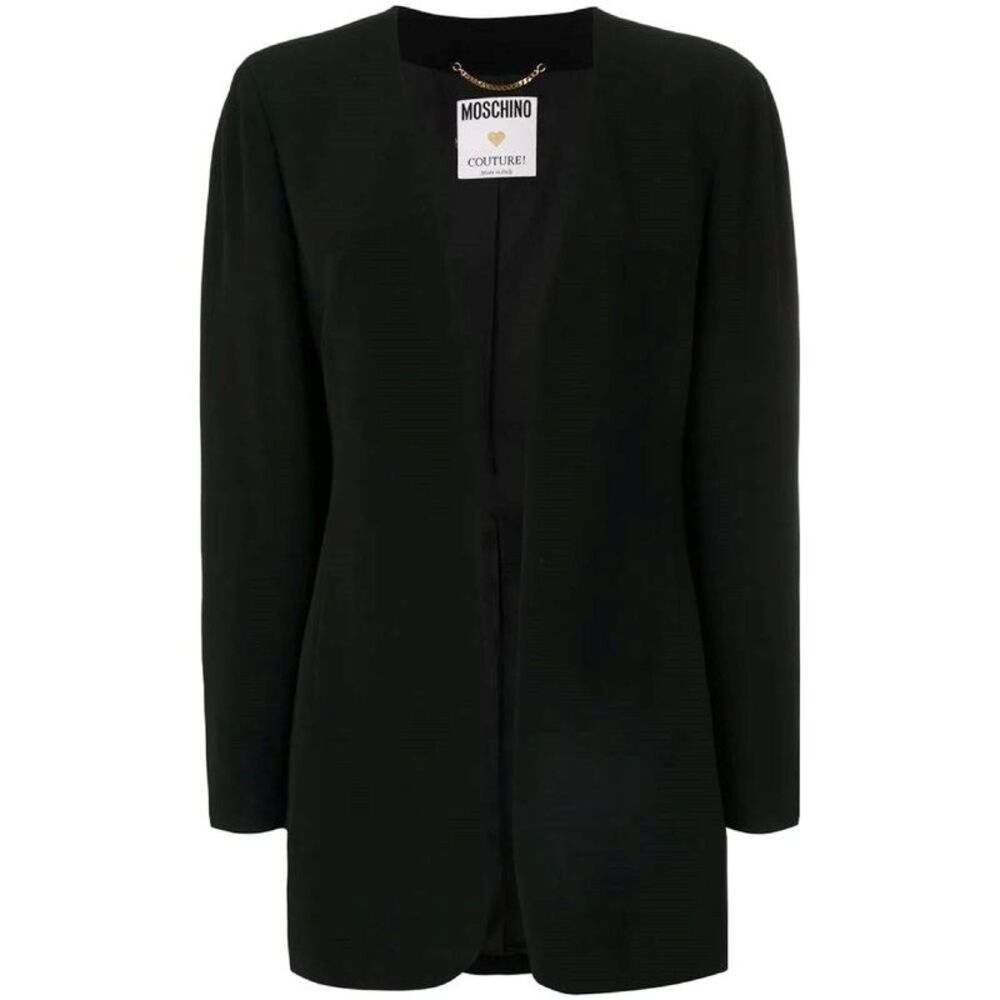 Moschino Open-Front Fitted Jacket